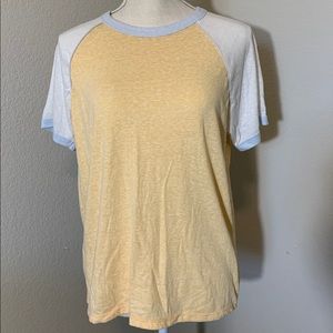 White Crow (Buckle) short sleeve raglan tee